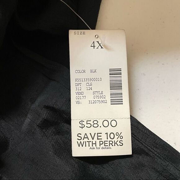 Catherine’s black and gold embroidered top - Picture 8 of 8